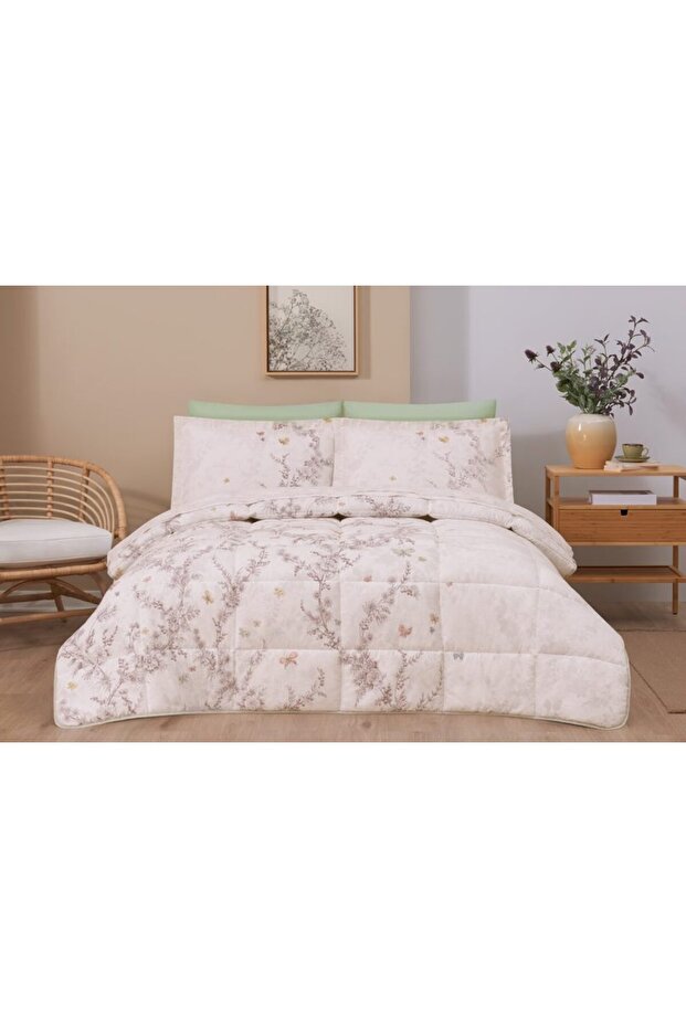 Sleeping Set Ranforce Double Green Bloomlight
