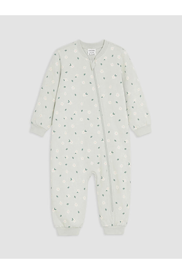 Green 1.6 Tog Baby Girl Sleeping Bag