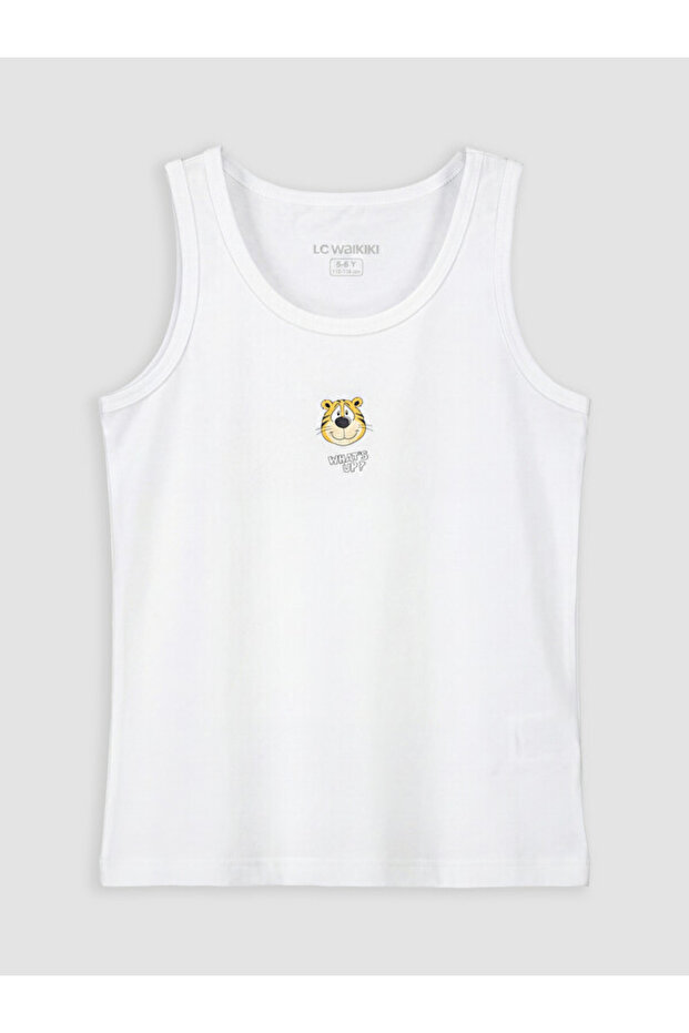 Timeless Clothing & Timeless Choices Zero Roba Collar Printed Boys' Undershirt