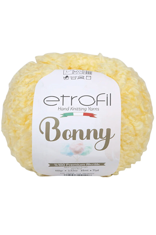 Bony Buklet 100% Premium Acrylic Thick Hand Knitting Yarn Soft Winter Yarn - 1 Piece-71057