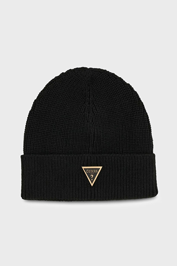 Logo Beanie Am9584Pol01 Men's Beanie Am9584 Pol01 Bla