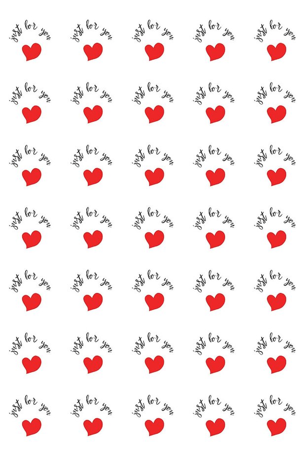 350 Stickers (10 Sheets) Special for Packaging and Gift Presentations - Just for You