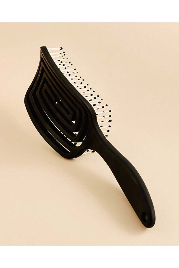 Black Plain Hair Brush