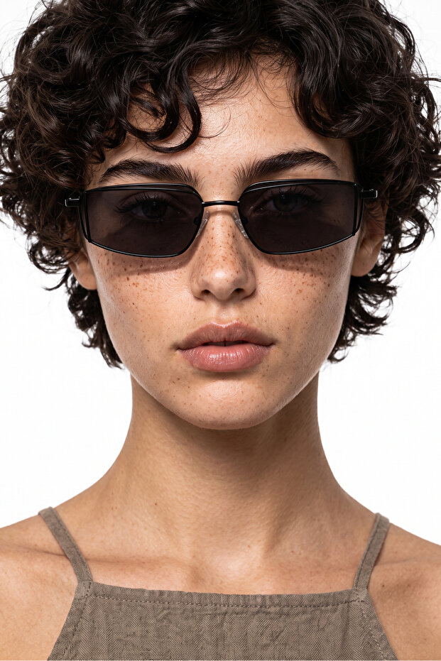 Acosta Black Black Sunglasses