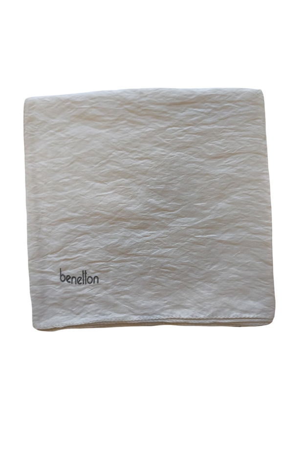 Siena Scarf 1022 057 Pearl Plain Pattern