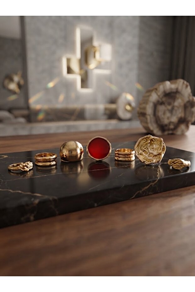 Ring Set Set of 7 6.5cm