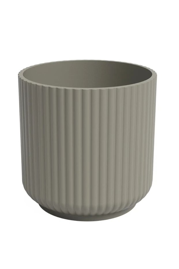 Luna Plant Pot (Taupe, 15 cm)