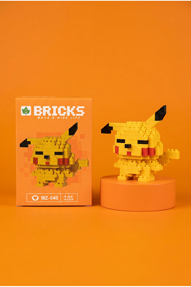 Pikachu-Mini Blok Karakter Figür Lego