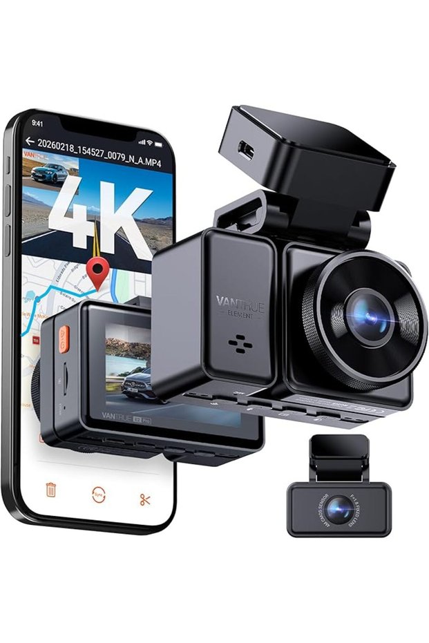 Wideorejestrator E2 Pro Wi-Fi, GPS, USB Type-C