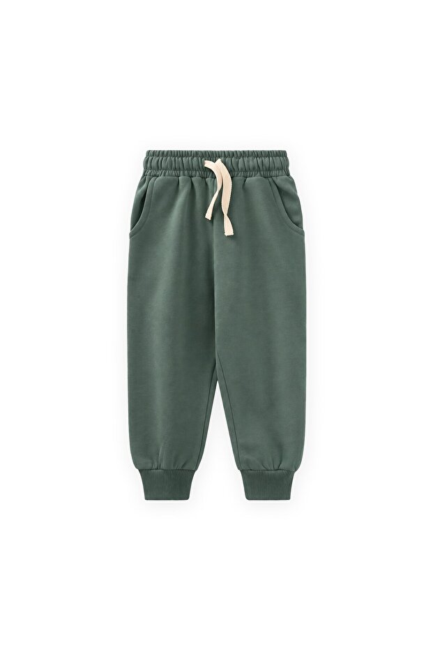Pocketed Tracksuit 1-13 Years Khaki Green
