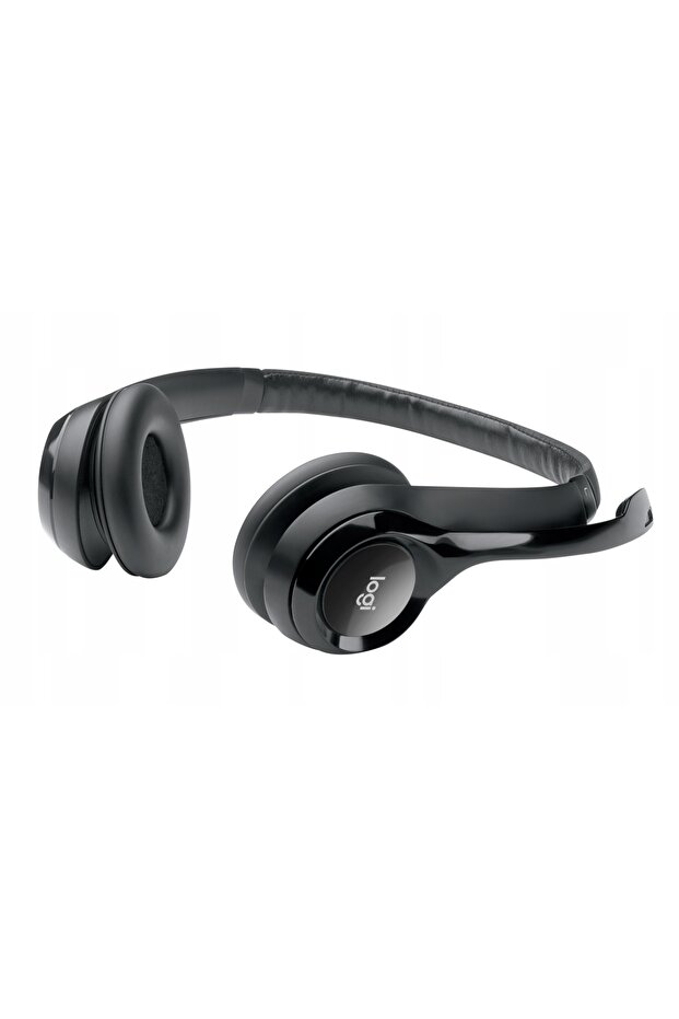 Căști cu microfon H390 USB Negru