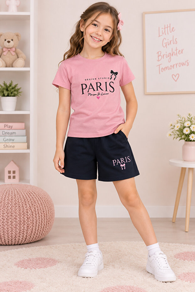 Girl's Soft Modal Comfortable Organic Fabric Top and Bottom Set