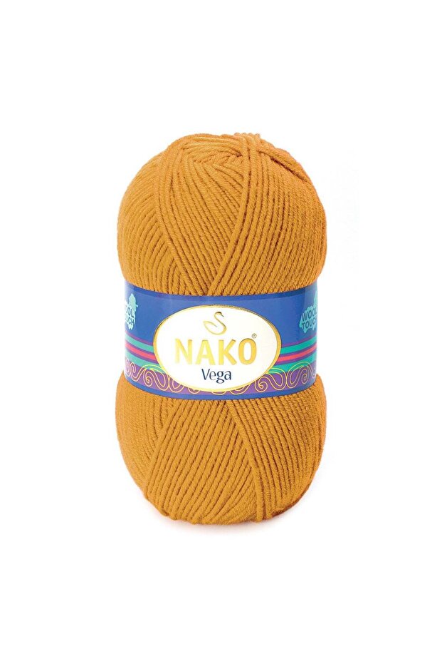 Vega Hand Knitting Yarn 5-Piece Advantage Pack (5 X 100 Gr) 100% Premium Acrylic Knitting and Crochet Yarn 10649
