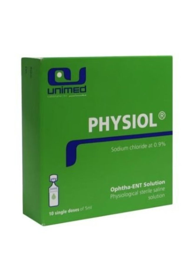 Physiol 0.9% Solution 5ml- Pack of 10