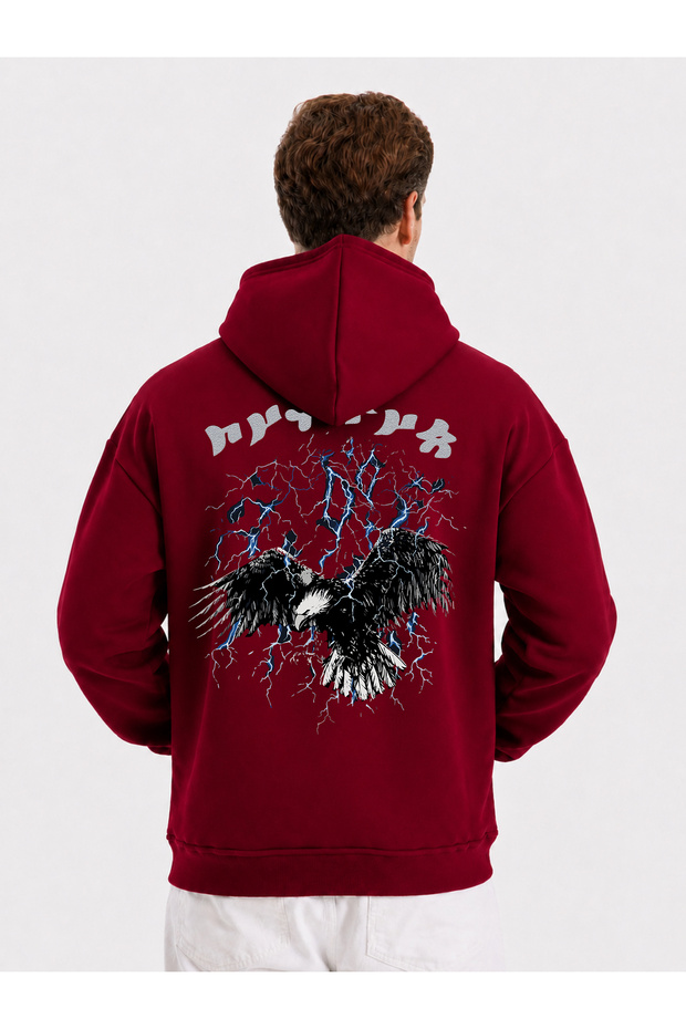 Bürküt Oversize Sweatshirt Hoodie Unisex