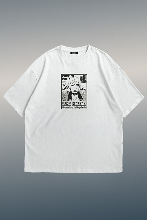Jung Hoseok Printed Unisex Oversize T-Shirt