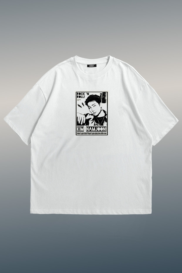 Kim Namjoon Printed Unisex Oversize T-Shirt