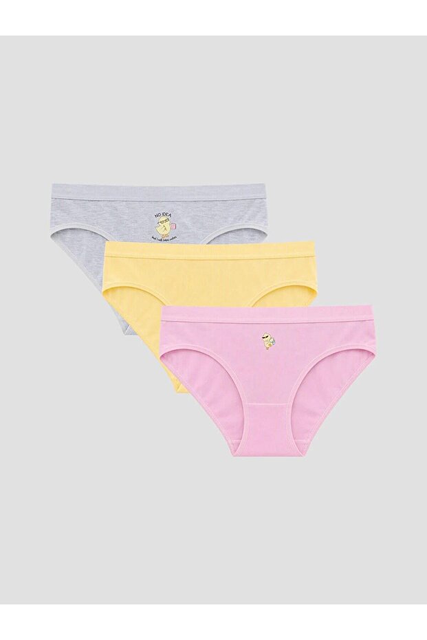 Printed Bikini Panties 3-Pack (W6)