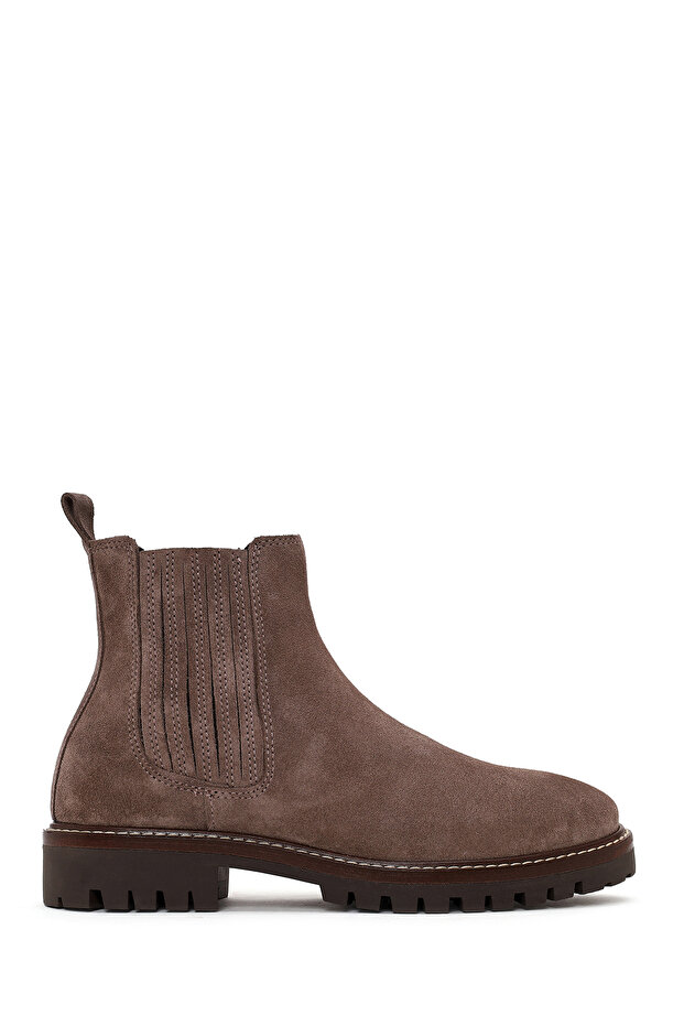 Women's Mink Suede Leather Chelsea Boots Wf190029Ds