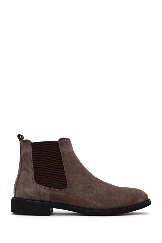 Men's Mink Suede Leather Chelsea Boots Wm610001Ds