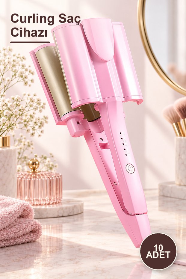 10 Pieces Curling Hair Device