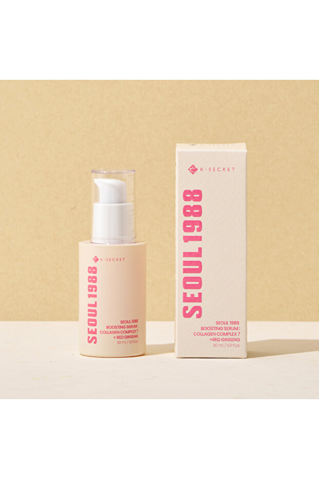 SEOUL 1988 BOOSTING SERUM : COLLAGEN COMPLEX 7 + RED GINSENG 30ML