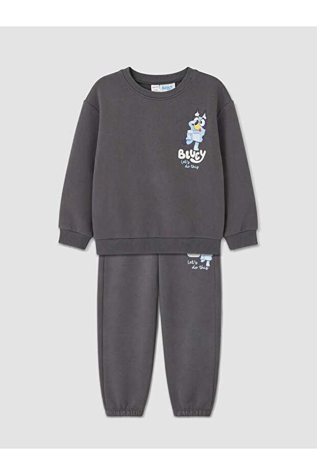 Bluey Printed Boys' Tracksuit Set
