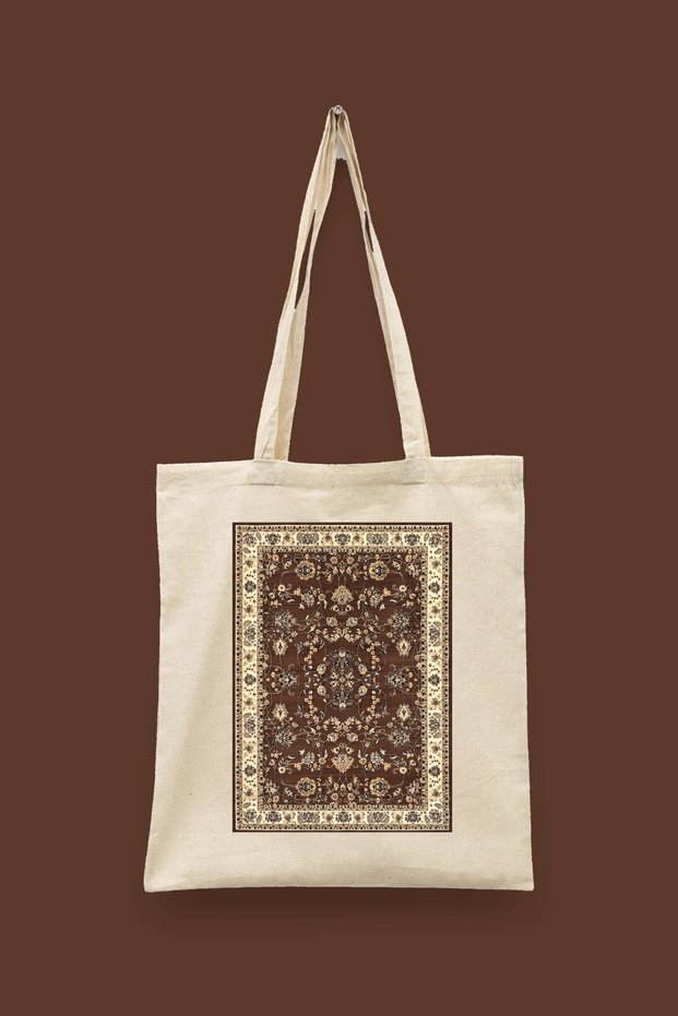 Ethnic Pattern Series 08 - Münzevi Islamic Series Tote Bag Printed Cloth Bag
