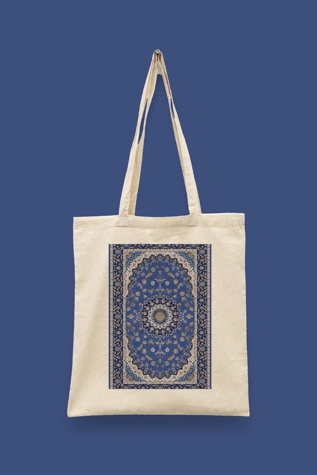 Ethnic Pattern Series 19 - Tefani Islamic Series Tote Bag Printed Cloth Bag