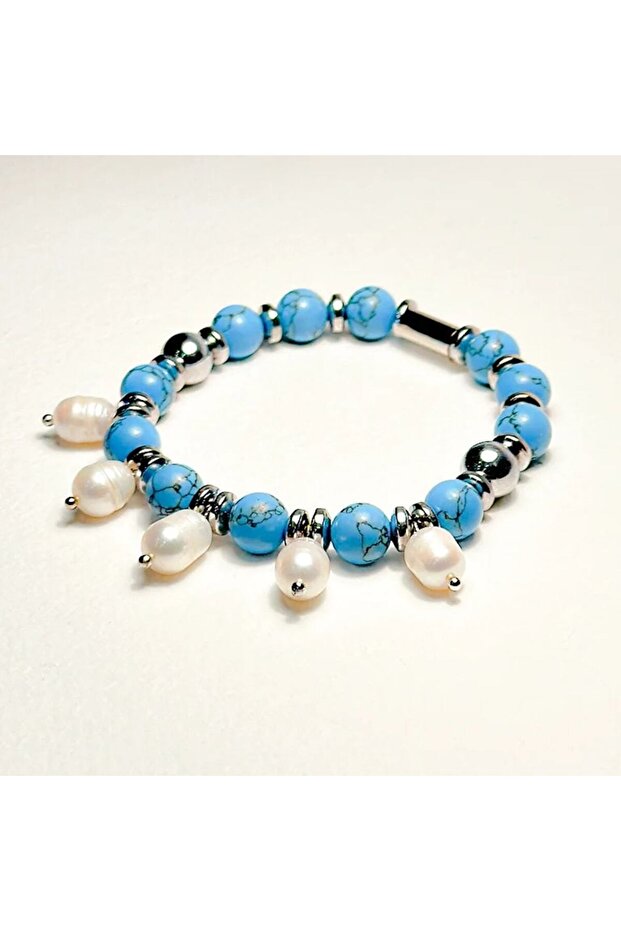 Sapphire Moon Elastic Bracelet