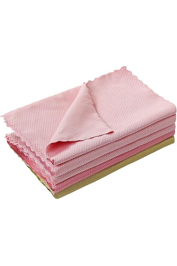 Fish Scale Rag-Super Absorbent Without Leaving Marks,Reusable Wave Pattern Fish Scale Cloth Rag,Fish