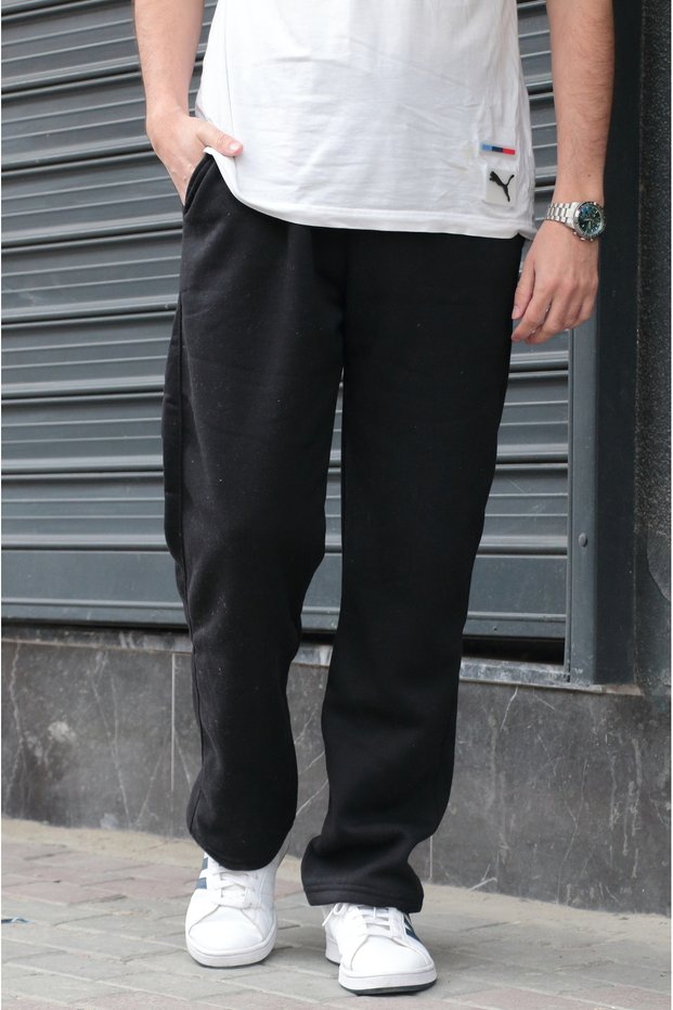 Men's Winter Sweatpants 3 Thread Rastered