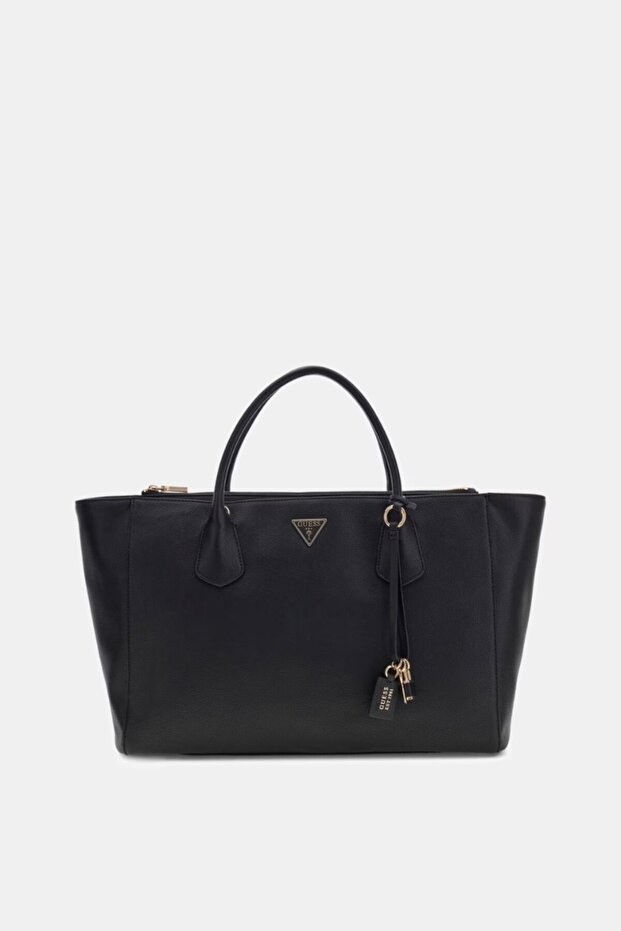Women's Handbag Large Size Zippered Cross Strap Large Volume Shopper Tote Model