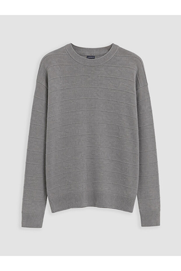 Crew Neck Boys' Knit Sweater