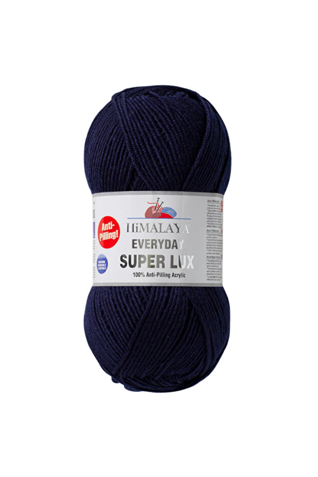 Super Lux 100% Anti-Pilling Acrylic Hand Knitting Yarn 100 Gr 250 m – 1 Adet-73429