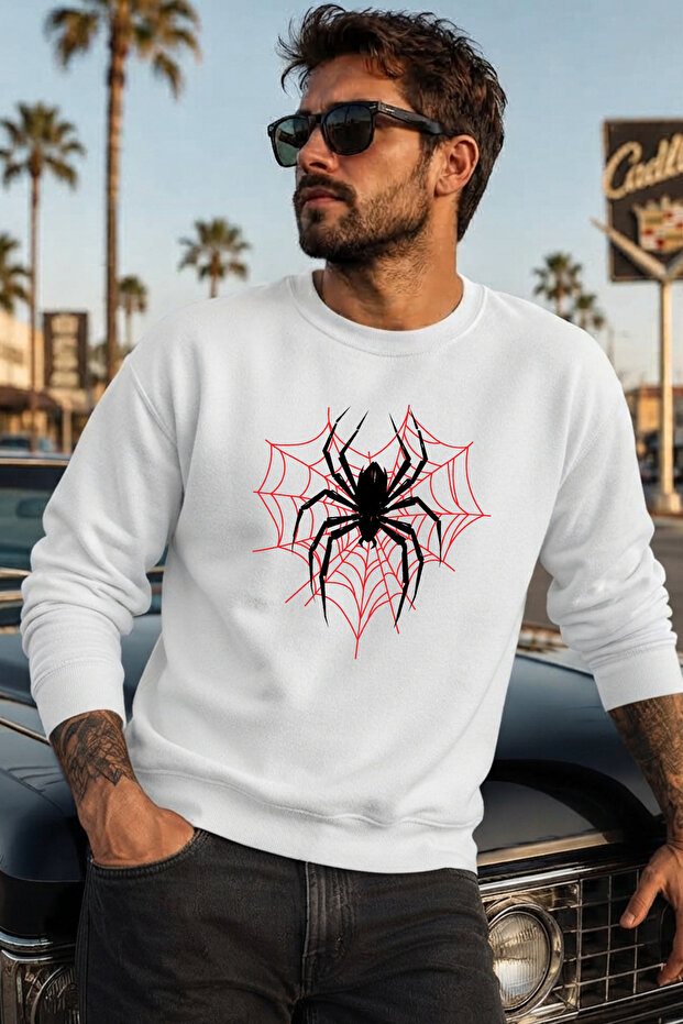 Unisex Agliorumcek Printed Crew Neck Sweatshirt