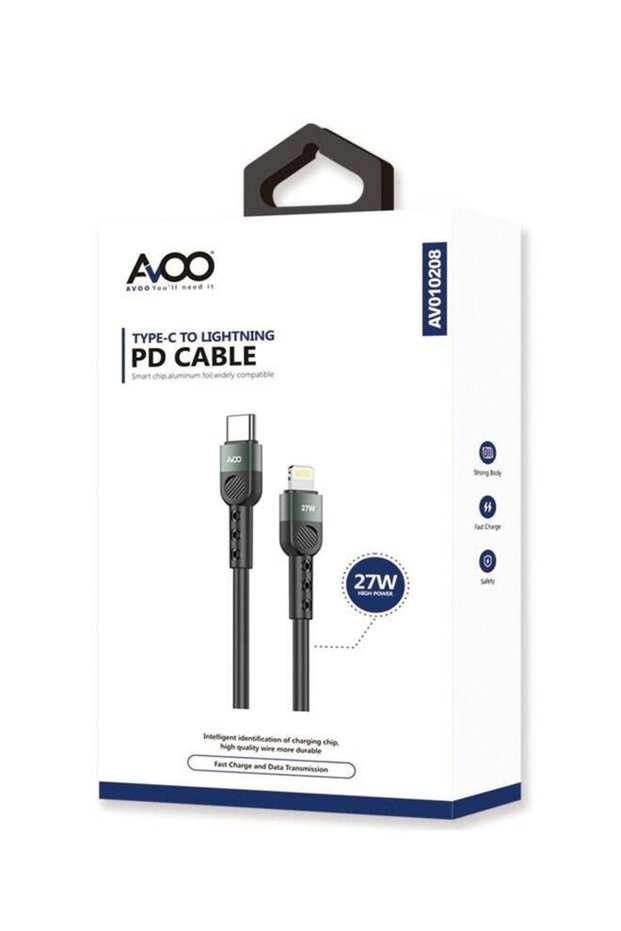 iPhone charging cable USB to Lightning connector, 1 meter long, for perfect compatibility with