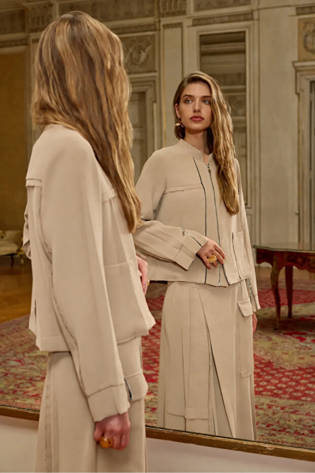 Jacket-Skirt Set
