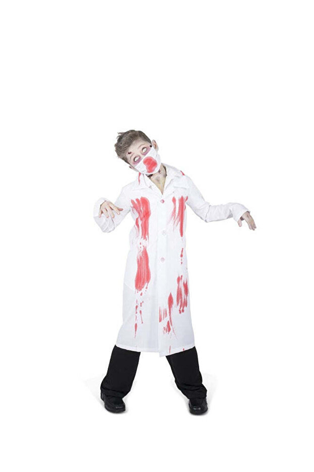 Zombie Doctor Boy Costume - S