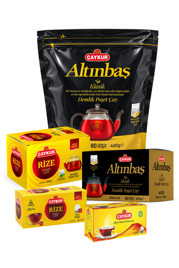 Rize Tourist Goldenbaş and Golden Sachet Tea Package