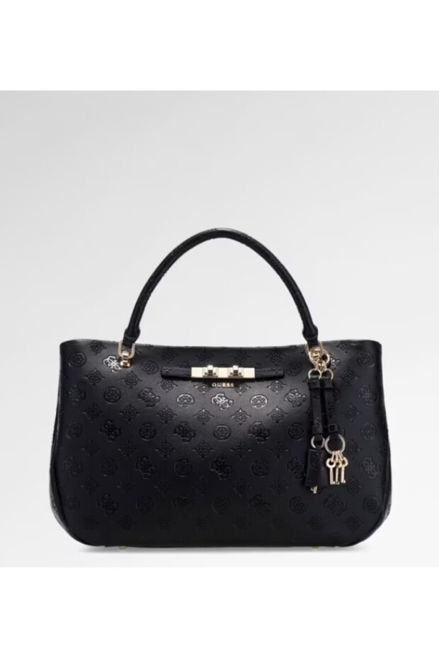 Women's Handbag Monogram Patterned Large Volume Stylish Daily Shoulder and Shoulder Bag Hwpd2225060