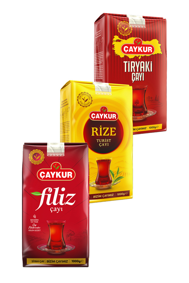 Tiryaki Rize and Filiz 1kg Bulk Tea Package