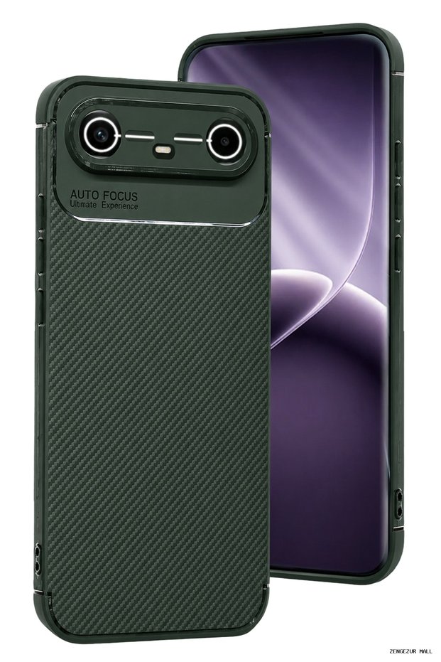 Zngzrmll Newface Tecno Spark Slim 5g Auto Focus Carbon Cover - (201523) Dark Green