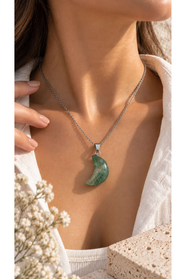 Natural Stone Necklaces | Natural Stone Necklaces with Hearts | Gift