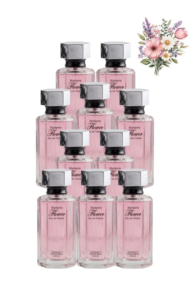 10 قطع Madame Flower عطر 100ML