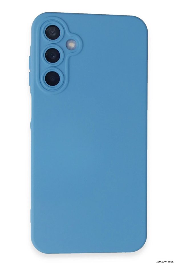 Zngzrmll Newface Galaxy A15 4g Case Nano Inside Velvet Silicone (224713) - Blue
