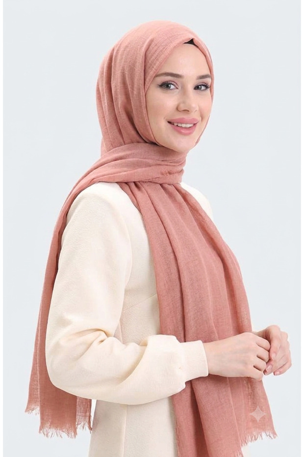 Aya Series Plain Aya Thin Cotton Salmon-Tile