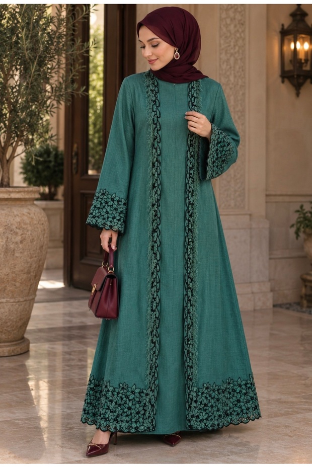 İKİLİ ABAYA