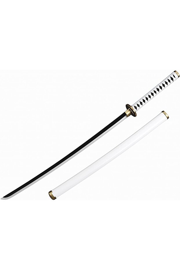 Roronoa Zoro Wado Ichimonji Sword – 41” Wooden Katana Replica for One Piece Cosplay & Display