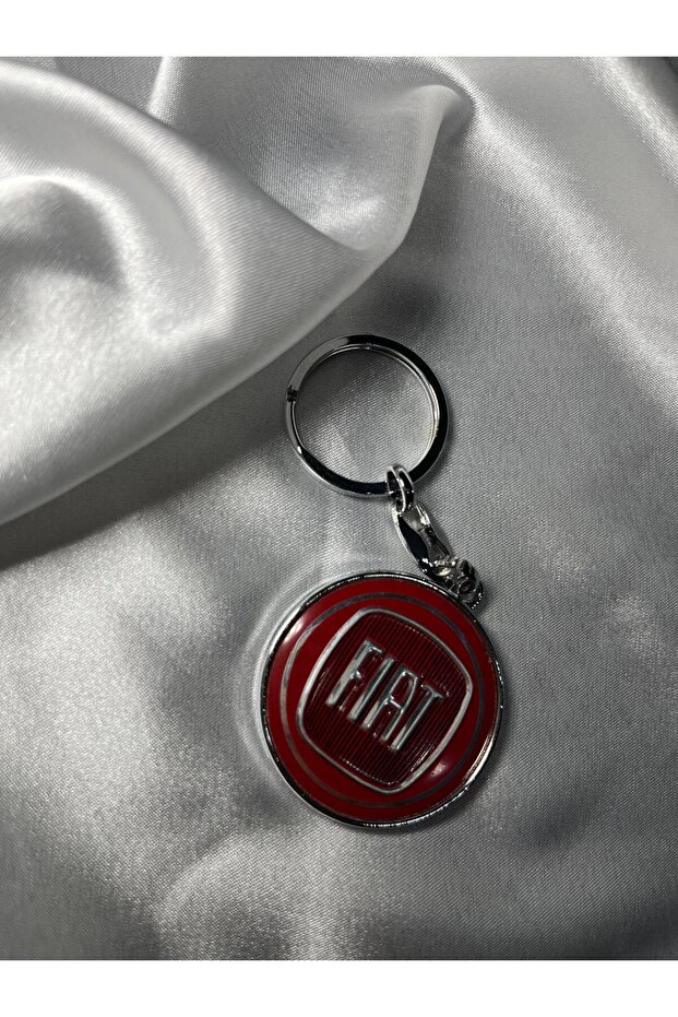 Fiat Model Metal Keychain Universal